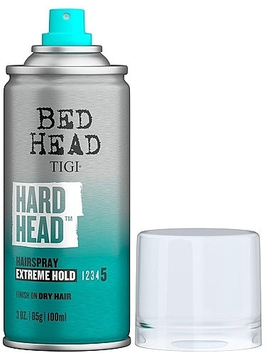 TIGI Bed Head Hard Head Hair Spray – 100 ml  Laca de fijación extra fuerte para peinados de larga duración