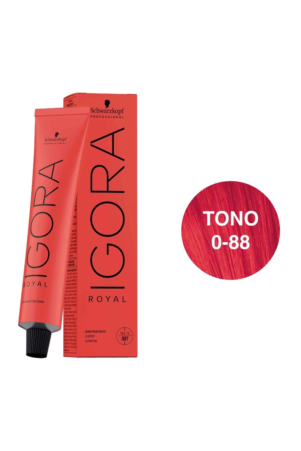 IGORA ROYAL 0-88 Concentrado Rojo – 60 g